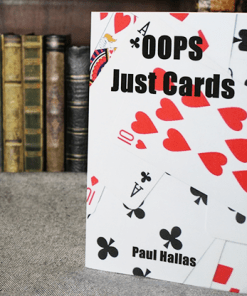 OOPS Just Cards by Paul Hallas - Book