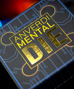 MENTAL DIE BLACK (With Online Instruction) by Tony Anverdi - Trick