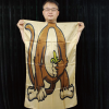 Character Silk (Hungry Monkey) 35 X 43 by JL Magic - Trick Character Silk (Hungry Monkey) 35 X 43 by JL Magic - Trick