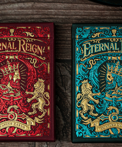 Eternal Reign (Ruby Empire) Playing Cards by Riffle Shuffle