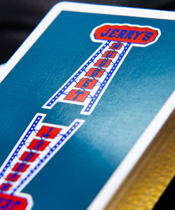 Gilded Vintage Feel Jerry's Nuggets (Aqua) Playing Cards