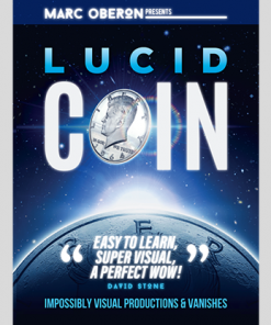 LUCID COIN (Gimmick and Online instructions)by Marc Oberon - Trick