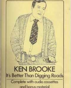 It's better than digging roads (book) - Ken Brooke CLEARANCE It's better than digging roads (book) - Ken Brooke CLEARANCE