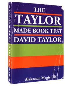 Taylor Made Book Test by David Taylor video DOWNLOAD