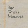 Page Wright's Notebook (book/hardbound) Page Wright's Notebook (book/hardbound)
