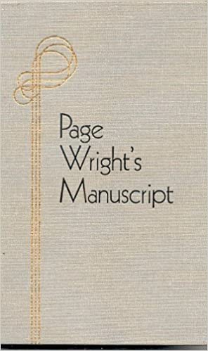 Page Wright's Notebook (book/hardbound) Page Wright's Notebook (book/hardbound)