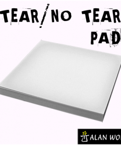 No Tear Pad (Small, 3.5 X 3.5, Tear/No Tear Alternating) by Alan Wong - Trick
