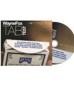 Tab (DVD and Gimmicks) by Wayne Fox - DVD Tab (DVD and Gimmicks) by Wayne Fox - DVD