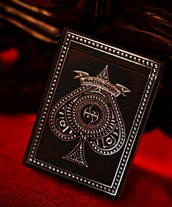 Black Platinum Lordz Playing Cards (Foil)
