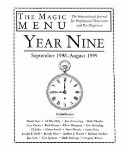 Year 9 : The Magic Menu