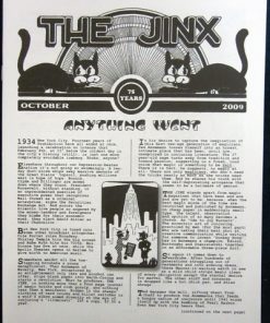 JINX 75TH ANNIVERSARY ISSUE (HARRY ANDERSON & JON RACHERBAUMER) - BOOK