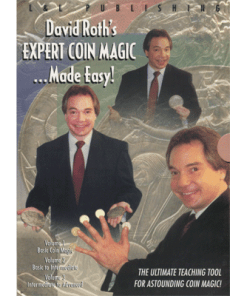 David Roth Expert Coin Magic Made Easy (3 Vol. set) video DOWNLOAD