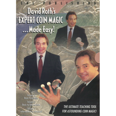 David Roth Expert Coin Magic Made Easy (3 Vol. set) video DOWNLOAD David Roth Expert Coin Magic Made Easy (3 Vol. set) video DOWNLOAD