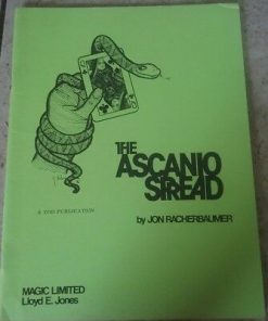 The Ascanio Spread by Jon Racherbaumer - BOOK