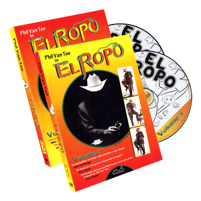 Phil Van Tee is El Ropo 2 Disc Set by Phil Van Tee Black Rabbit Series Issue #3 - DVD Phil Van Tee is El Ropo 2 Disc Set by Phil Van Tee Black Rabbit Series Issue #3 - DVD
