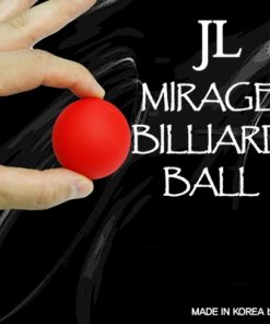 Mirage Billiard Balls by JL (RED, single ball only) - Trick