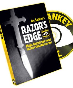 Razor's Edge (With DVD, USA Currency) by Jay Sankey - Trick