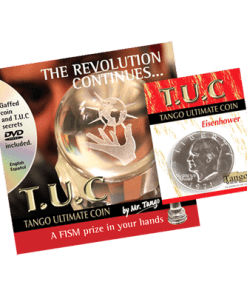 Tango Ultimate Coin (T.U.C)(D0109)Eisenhower Dollar with instructional DVD by Tango - Trick