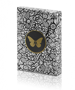 Limited Edition Butterfly Playing Cards Marked (Black and Gold) by Ondrej Psenicka