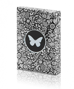 Limited Edition Butterfly Playing Cards (Black and White) by Ondrej Psenicka