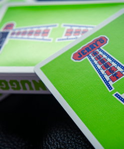 Modern Feel Jerry's Nuggets (Green) Playing Cards