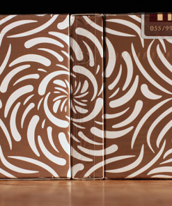 Turbulence (Gold) Playing Cards