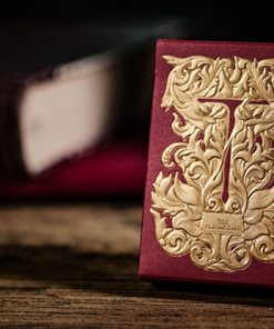 Luxury Sword T (Red) Playing Cards by TCC