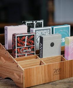 Wooden (Small- 18 Decks) Playing Card Display by TCC