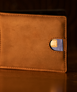 FPS Wallet Brown (Gimmicks and Online Instructions) by Magic Firm - Trick