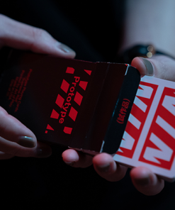 Prototype (Supreme Red) Playing Cards by Vin