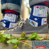 The Undressed Deck SOCKS  by Edi Rudo