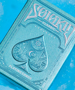 Solokid Cyan Playing Cards by Bocopo