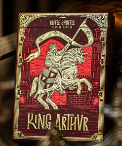 King Arthur (Carmine Cavalier) Playing Cards by Riffle Shuffle