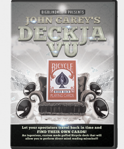 Big Blind Media Presents Deck Ja Vu Blue (Gimmicks and Online Instructions) by John Carey - Trick