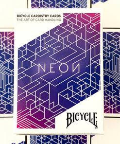 Bicycle Neon Blue Aurora Playing Cards