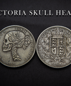 VICTORIA SKULL HEAD COIN by Men Zi  Magic