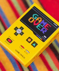 Game Over Playing Cards by Gemini