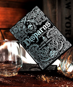 Disparos Black Playing Cards