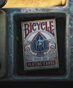Bicycle 1900 Red Playing Cards