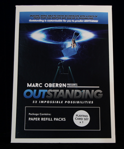 OUTSTANDING Refill Cards by Marc Oberon - Trick