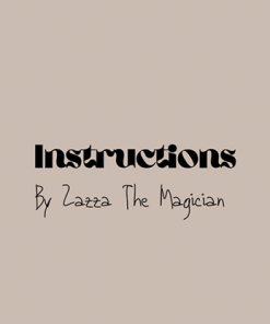 INSTRUCTIONS by Zazza The Magician video DOWNLOAD
