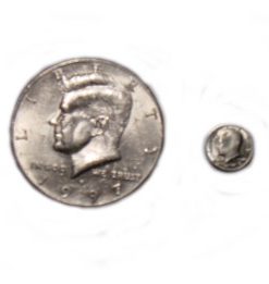 Miniature Half Dollar (Bag of 6) Miniature Half Dollar (Bag of 6)