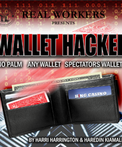 Wallet Hacker RED (Gimmicks and Online Instruction) by Joel Dickinson - Trick
