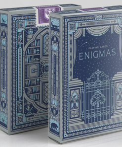 ENIGMAS Puzzle Hunt (Blue) Playing Cards