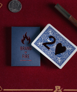BRAND OF FIRE / BLUE(Gimmicks and Online Instructions) by Federico Poeymiro - Trick
