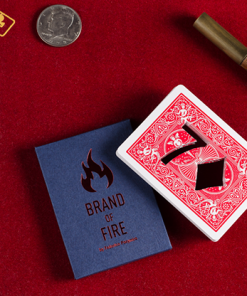 BRAND OF FIRE / RED (Gimmicks and Online Instructions) by Federico Poeymiro - Trick