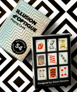 Illusion d'Optique Playing Cards by Art of Play