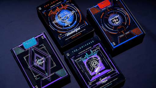 The Universe Space Man Edition Playing Cards by Jiken & Jathan