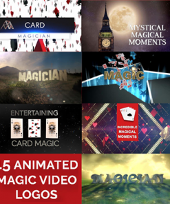 15 Magic Video Logos for Magicians by Wolfgang Riebe mixed media DOWNLOAD