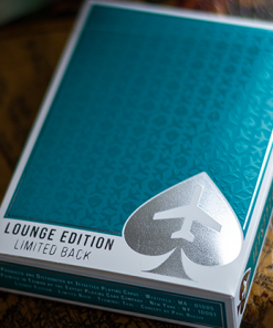 Limited Edition Lounge  in Terminal Teal by Jetsetter Playing Cards